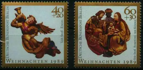 BERLIN 1989 Nr 858-859 postfrisch 0F1146