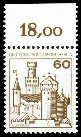 BERLIN DS BURGEN u. SCHLÖSSER Nr 537 postfrisch ORA 61099E