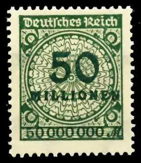 D-REICH INFLA Nr 321A postfrisch 6B4822