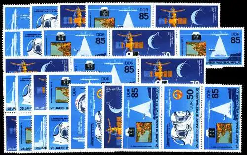 DDR ZUSAMMENDRUCK Nr WZd668-SZd321 postfrisch 5A879A