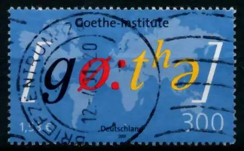 BRD 2001 Nr 2181 gestempelt 6DB49E