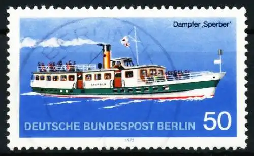 BERLIN 1975 Nr 485 zentrisch gestempelt 6193CE
