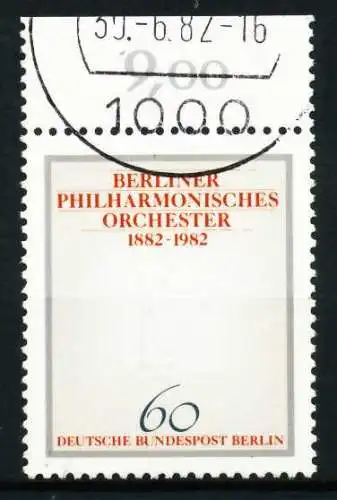 BERLIN 1982 Nr 666 gestempelt ORA 622BA6