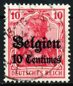 BES 1WK LP BELGIEN Nr 3 gestempelt 629B36