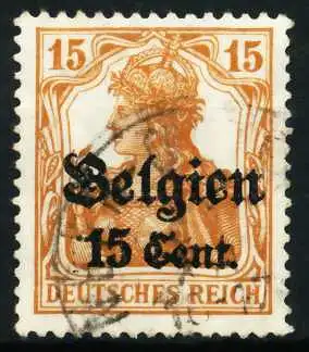 BES 1WK LP BELGIEN Nr 15I gestempelt 629C9E
