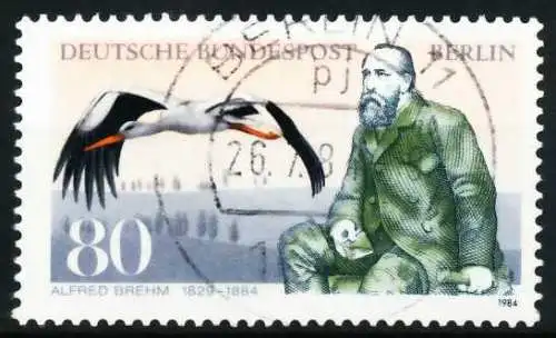 BERLIN 1984 Nr 722 zentrisch gestempelt 62E606