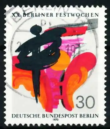 BERLIN 1970 Nr 372 zentrisch gestempelt 639C92