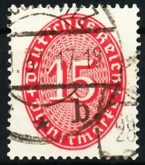 DEUTSCHES-REICH DIENST Nr 124 gestempelt 642F32