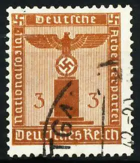 DEUTSCHES-REICH DIENST Nr 145 gestempelt 6431FE