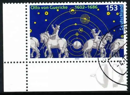 BRD 2002 Nr 2282 gestempelt ECKE-ULI 64CF06