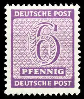 SBZ WESTSACHSEN Nr 129Xw postfrisch 659A36