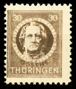 SBZ THÜRINGEN Nr 99AYaz2 postfrisch 667C92