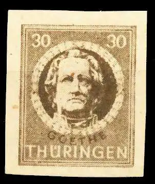 SBZ THÜRINGEN Nr 99BYaz2 postfrisch 67082E