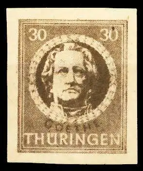 SBZ THÜRINGEN Nr 99BYaz2 postfrisch 670862