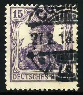 D-REICH GERMANIA Nr 101a gestempelt 687222