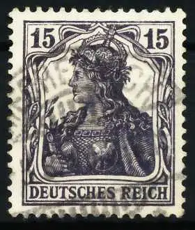 D-REICH K A Nr 101b gestempelt 68722A