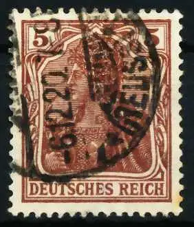D-REICH INFLA Nr 140c gestempelt 68751A