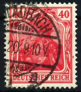 D-REICH INFLA Nr 145II gestempelt 68758E