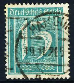 D-REICH INFLA Nr 160 zentrisch gestempelt 69287E