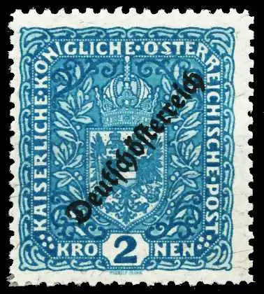 ÖSTERREICH 1919 Nr 243IIB ungebraucht 56160E