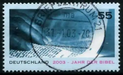 BRD 2003 Nr 2312 zentrisch gestempelt 6A1776