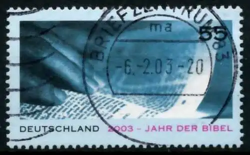 BRD 2003 Nr 2312 zentrisch gestempelt 6A176E