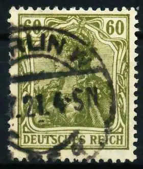 D-REICH INFLA Nr 147II gestempelt 68758A