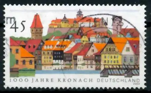 BRD 2003 Nr 2309 zentrisch gestempelt 6A169A