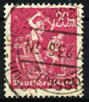 D-REICH INFLA Nr 241 zentrisch gestempelt 6A9086
