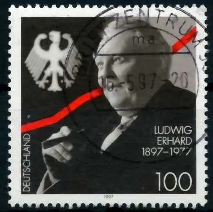 BRD 1997 Nr 1904 zentrisch gestempelt 6AD292