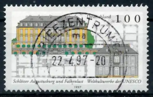 BRD 1997 Nr 1913 zentrisch gestempelt 6AD456