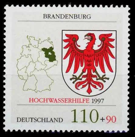 BRD 1997 Nr 1941 postfrisch SB024B6