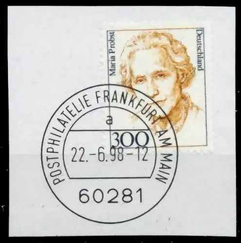 BRD DS FRAUEN Nr 1956 gestempelt Briefst³ck zentrisch 6B1412