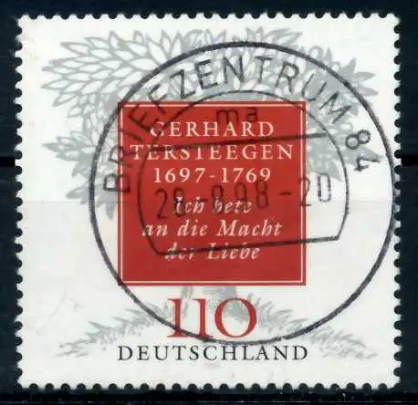 BRD 1997 Nr 1961 zentrisch gestempelt 6B15CE