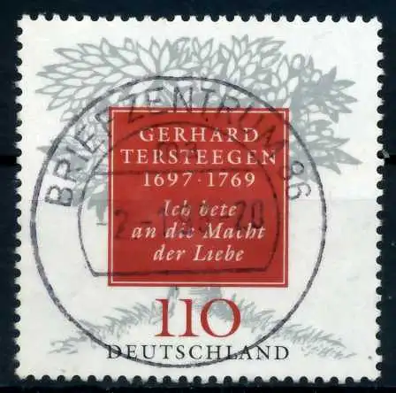 BRD 1997 Nr 1961 zentrisch gestempelt 6B161E