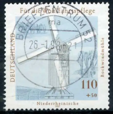 BRD 1997 Nr 1950 zentrisch gestempelt 6B12D6