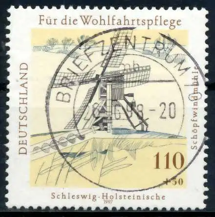 BRD 1997 Nr 1951 zentrisch gestempelt 6B1326