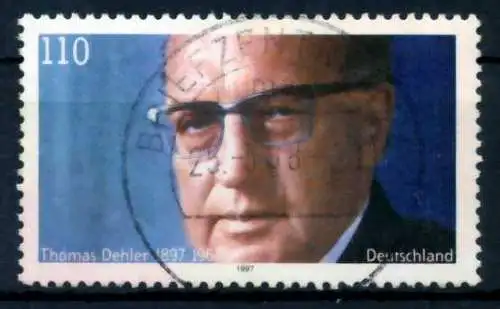 BRD 1997 Nr 1963 zentrisch gestempelt 6B16DE