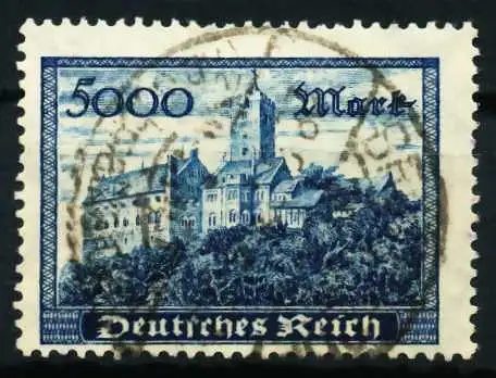 D-REICH INFLA Nr 261a gestempelt 6B411E