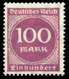 D-REICH INFLA Nr 268b postfrisch 6B4166
