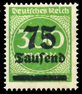 D-REICH INFLA Nr 286 postfrisch 6B42AA