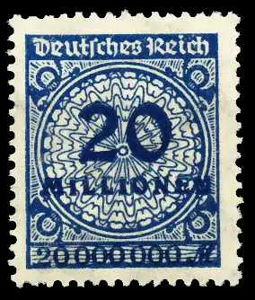 D-REICH INFLA Nr 319A postfrisch 6B47D2