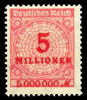 D-REICH INFLA Nr 317A postfrisch 6B477E