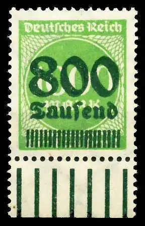 D-REICH INFLA Nr 308Aa postfrisch 6B45D2