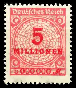 D-REICH INFLA Nr 317A postfrisch 6B478A
