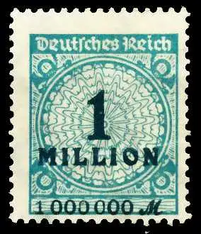 D-REICH INFLA Nr 314A postfrisch 6B4732