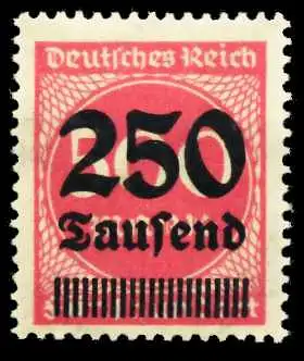 D-REICH INFLA Nr 295 postfrisch 6B43F6