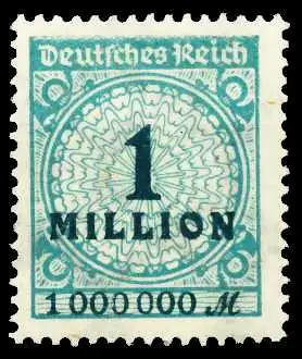D-REICH INFLA Nr 314A postfrisch 6B4706