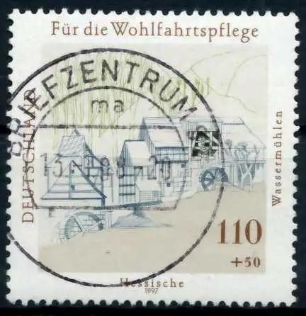 BRD 1997 Nr 1949 zentrisch gestempelt 6B1306