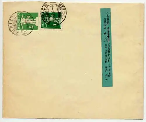 SCHWEIZ Nr Sxx BRIEF ZU 6B6BA6